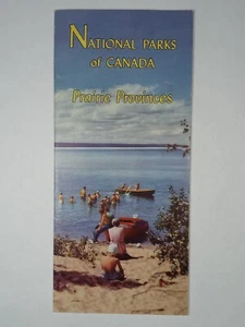 1950's National Parks Prarie Provinces Canada Maps Vtg Tourist Pamphlet Booklet - Picture 1 of 4