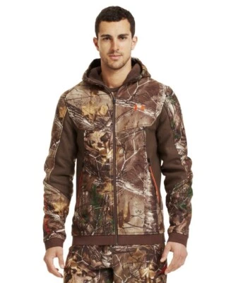 Mens Under Armour  Storm Ayton Realtree Xtra Camo Hooded Jacket 3XL - Image 1 of 4