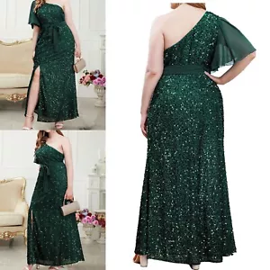 Frauen Kleider Hochzeit Maxikleid Abschlussball Abendkleid Show Ballkleid Maxi - Bild 1 von 16