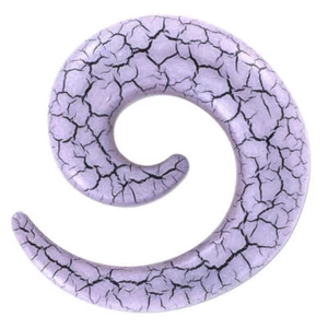 Élargisseur spirale acrylique Craquelé A - Imagen 1 de 1