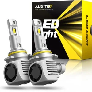 AUXITO 9005 LED Headlight Bulbs Conversion Kit High Beam White Super Bright HQC - Picture 1 of 10