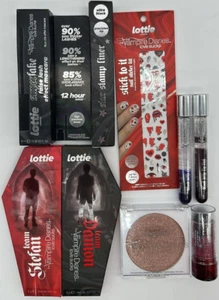Set 9 pezzi Lottie The Vampire Diaries Love Sucks ~ ombretti, mascara, fodera + - Foto 1 di 8