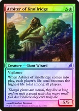 Arbiter of Knollridge FOIL Lorwyn PLD White Rare MAGIC MTG CARD ABUGames