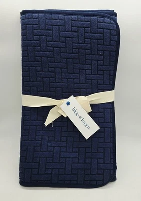 Blue Loom Harrison Dish Drying Mats Navy Blue, Set Of 2 16.5" X 27" - Image 1 of 3