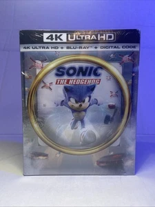 Sonic The Hedgehog 4K Ultra HD Blu Ray Digital Bonus Stage Edition Steelbook - Bild 1 von 2