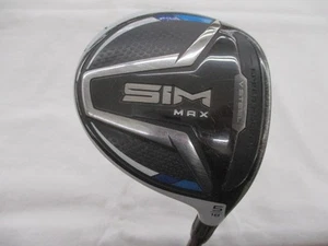 TaylorMade SIM MAX 18° 5W Fairway wood TENSEI BLUE TM50 Stiff #fd - Picture 1 of 11