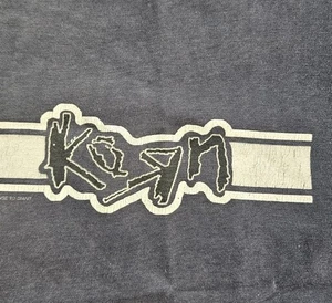 Vintage 90s Korn Nu Metal Band T Shirt ACME Tag Size XL - Picture 1 of 14