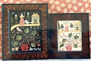 Barrick Samplers Counted Cross Stitch Pattern MISS LILA'S HOUSE - Picture 1 of 2