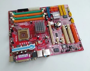 Carte mère MSI 915G Combo MS-7058 VER:1 Socket 775 ATX, chipset Intel 915G - Photo 1/8