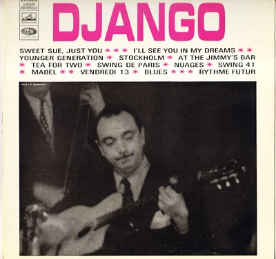 DJANGO REINHARDT "DJANGO" GUITAR JAZZ LP 1967 LA VOIX DE SON MAITRE 240.124 - Photo 1/3