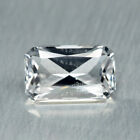 2.22Ct Emerald Cut Cut _ Excellent Transparent Unheated Danburite from Mexicon