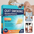 2X Nikotinpflaster Raucherentwöhnung Hilfe, ein Schritt Schritte Drei in einem