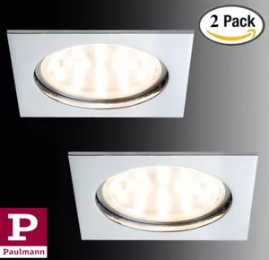 LED Panel Recessed Ceiling Light Recessed Lamp Square Round Spot Flat Slim - Picture 1 of 8