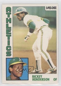 1984 O-Pee-Chee Rickey Henderson #230 HOF