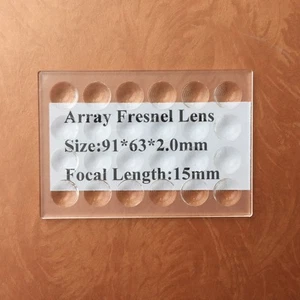 24 Array Fresnel Lens 91x63mm FL15mm Used for Stage Light  Lighting Tools - Picture 1 of 2