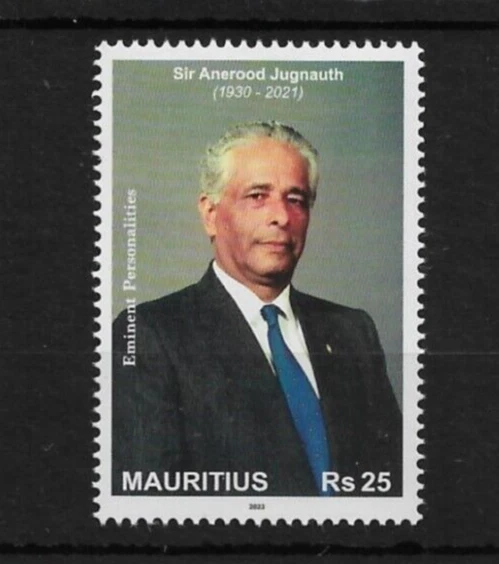 Mauricio 2023 Sir Aneerood Jugnauth (Personalidades Eminentes) Foto 1 de 1