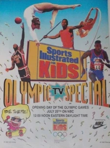 Sports Illustrated for Kids Olympic TV Special AD advertisement clipping 8x11 1p - Bild 1 von 1