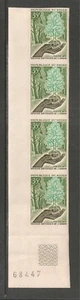 Niger #304 en muy buen estado sin montar o nunca montada tira imperf - 1974 35 fr Semana Nacional del Árbol - Imagen 1 de 1