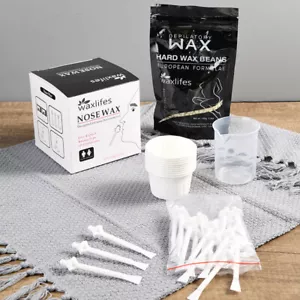 Nasenhaar Wachs Nose Wax Kit Haarentfernung Set Für Männer Und Frauen 100G Nase - Bild 1 von 11