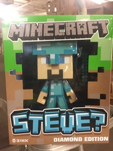 Minecraft Steve Diamond Armor 7" Collectible Figurine, Box May Have Distress. - Picture 1 of 2