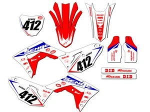 2017-2018 CRF 450 RX BINARY Red Senge Graphics Kit Compatible with Honda - Picture 1 of 10