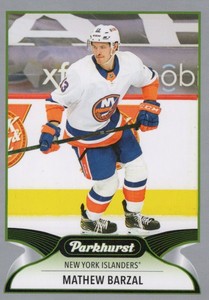 2021-22 PARKHURST HOCKEY MATHEW BARZAL GREY BORDER #229