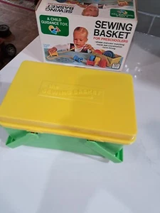 1970's ~ A Child Guidance Toys ~ Sewing Basket ~ New In Box! - Picture 1 of 11