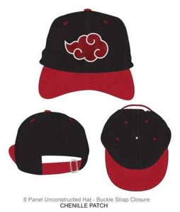 Sombrero de papá Naruto Itachi chenile nube roja - Imagen 1 de 1
