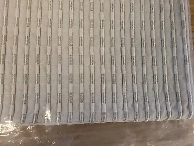 West Elm Corded Metallic Pillow Cover 12x21 Christmas Holiday - Image 1 of 4