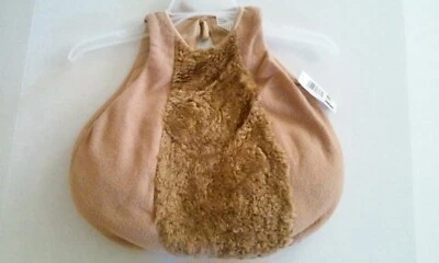 TOTALMENTE GHOUL CUERPO DE OSO MARRÓN SOLO 1-2 AÑOS NIÑO DISFRAZ HALLOWEEN Y2K NUEVO Foto 1 de 4