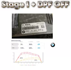 SERVICE ECU 0281016639 8509035 BMW X6 X5 .Stage 1 +DPF OFF - Picture 1 of 3