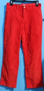 Vineyard Vines Boys Size 16 Orange Corduroy Club Pants NWT Sundown Orange - Picture 1 of 18