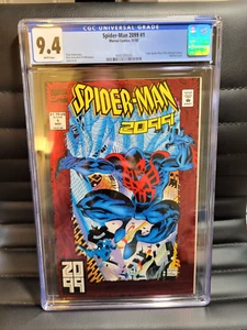 Spider-Man 2099 #1 - CGC 9.4 | NM + Raw Pics + New Slab! Foil Origin Spidey 2099 - Picture 1 of 8
