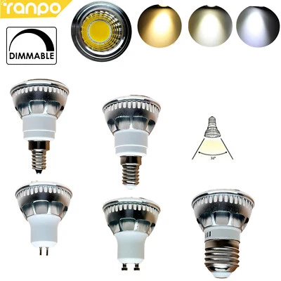 Dimmable 6W 15W Led Spotlight Bulb B22 Light GU5.3 Warm White 24V GU10 Home Lamp - Image 1 of 4