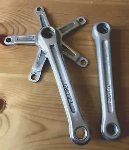 Very Rare Shimano DURA-ACE GA-100, 151 BCD, 1st Generation Track Crankset, 165mm - Picture 1 of 10