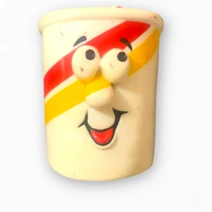 1989 Hallmark Cards Drink Cup on Wheels Burger King Vintage - Picture 1 of 4