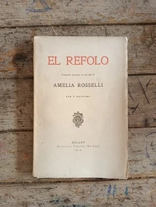 Amelia Rosselli, El rèfolo (con 7 incisioni), Treves 1910 - Foto 1 di 7
