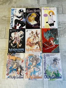 Manga Inglés Lote Mixto De 9 Libros Excelente Estado Diosa, Kaiju, Frutas - Imagen 1 de 3