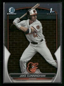 2023 Bowman Draft #BDC-198 Jake Cunningham Chrome 1st - Picture 1 of 2