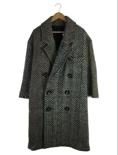 UNDERCOVER Cappotto doppiopetto sottocoperta modello spina di pesce