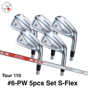 Bridgestone 258CBP Iron Wedge 5pcs Set 6-pw MODUS3 Tour 110 Steel Shaft S-Flex - Picture 1 of 11
