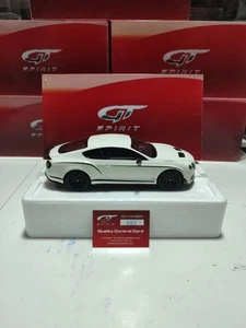 GT SPIRIT 1:18 BENTLEY CONTINENTAL GT3-R WHITE - Foto 1 di 22