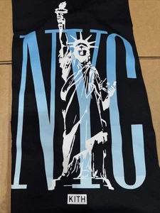 Kith Liberty Farbverlauf T-Shirt schwarz Größe XLarge NYC Instore exklusiv brandneu - Bild 1 von 3