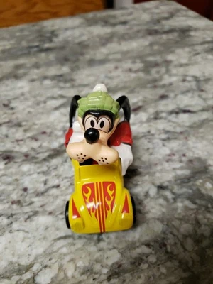 Disney Series Matchbox W/goofy Driving  Yellow Car - Image 1 of 4