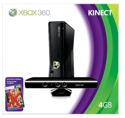 Xbox 360 250GB Bundle With Kinect Console Very Good 2Z - Image 1 of 4