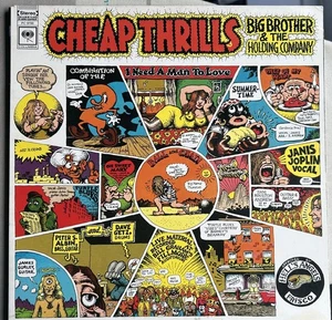 BIG BROTHER & THE HOLDING Co - CHEAP THRILLS 1980 COLUMBIA PC 9700 NM US REISSUE - Picture 1 of 6
