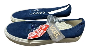 NWT Vans x J. Crew Bedford Cord Sneakers Poseidon Blue Corduroy M-10.5 W-12 - Picture 1 of 9