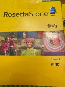 Rosetta Stone Hindi Level 1. Version 3. Free Shipping - Afbeelding 1 van 5