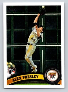 Actualización Topps 2011 #US148 Alex Presley Pittsburgh Pirates novato - Imagen 1 de 2