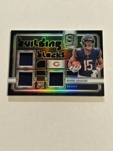 2024 SPECTRA ROMA ODUNZE 74/99 BLOCCHI DI COSTRUZIONE TRIPLA MAGLIA ROOKIE ORSI SP TN2 - Foto 1 di 2